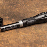 SureFire FURY-DFT Dual Fuel Tactical LED Flashlight - Single Output - 1500 Lumens - Uses 2 x CR123A (included) or 1 x 18650
