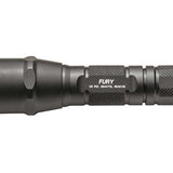 SureFire FURY-DFT Dual Fuel Tactical LED Flashlight - Single Output - 1500 Lumens - Uses 2 x CR123A (included) or 1 x 18650
