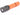Surefire G2X Pro - 6 V - Dual Stage 50/320 Lu - Wh Led - Fireman Orange Polymer & Alum - Black - Click Style Switch