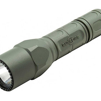 SureFire G2X Version 2 Pro Dual-Output LED Flashlight - 600 Lumens - Includes 2 x CR123As - Comes In Black, Foliage Green, Tan, and Yellow