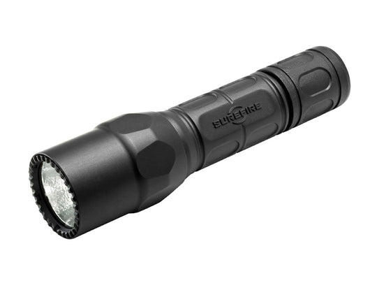 SureFire G2X Pro Dual-Output LED Flashlight - 320 Lumens - Includes 2 x CR123As - Black (G2X-D-BK)