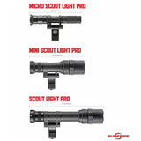 SureFire M140A Scout Light Pro LED Weapon Light - 300 Lumens - Includes 1 x AAA - Black, Tan