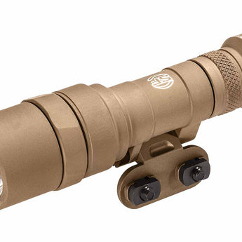 SureFire M340C Mini Scout Light Pro Compact LED Weapon Light - 500 Lumens - Includes 1 x CR123A, MLOK Mount and Z68 Tailcap - Black or Tan