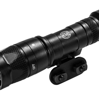 SureFire M340V Mini IR Scout Light Pro Compact LED Weapon Light - 250 Lumens - 100mW - Includes 1 x CR123A, MLOK Mount and Z68 Tailcap - Black or Tan