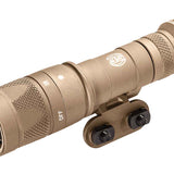 SureFire M340V Mini IR Scout Light Pro Compact LED Weapon Light - 250 Lumens - 100mW - Includes 1 x CR123A, MLOK Mount and Z68 Tailcap - Black or Tan