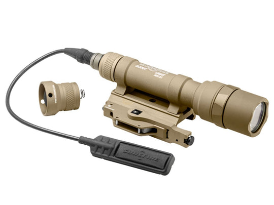 SureFire M620 Ultra ScoutLight LED Weapon Light - 500 Lumens - Runs on 2x CR123A Batteries (Included) - Tan