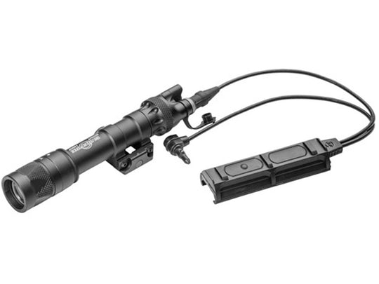 SureFire M623V Scout White and IR LED Weapon Light - 350 Lumens - 120mW - Includes 2 x CR123A, DS-SR07-D-IT Switch Assembly and ADM Mount - Black