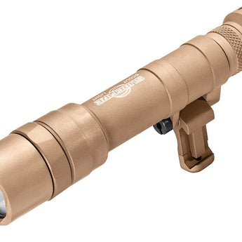 SureFire M640DF Dual Fuel Scout Light Pro LED Weapon Light - 1500 Lumens - Includes 1 x 18650, MLOK Mount and Z68 Tailcap - Black or Tan