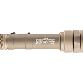 SureFire M640U Scout Light Pro Ultra High Output LED Weapon Light - 1000 Lumens - Includes 2 x CR123A, MLOK Mount and Z68 Tailcap - Black or Tan