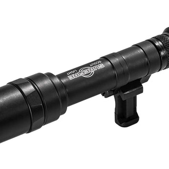 SureFire M640U Scout Light Pro Ultra High Output LED Weapon Light - 1000 Lumens - Includes 2 x CR123A, MLOK Mount and Z68 Tailcap - Black or Tan