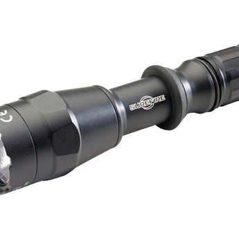 SureFire P1RZ-B-DFT Dual Fuel LED Combat Flashlight - 1500 Lumens - Includes 1 x 18650