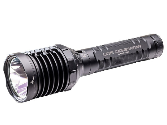 SureFire UDR Dominator Rechargeable Ultra-High Multi-Output LED Flashlight - 4400 Lumens - Includes 1 x Li-ion Battery Pack