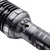 SureFire UDR Dominator Rechargeable Ultra-High Multi-Output LED Flashlight - 4400 Lumens - Includes 1 x Li-ion Battery Pack