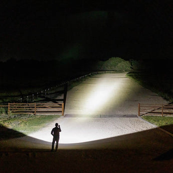 SureFire UDR Dominator Rechargeable Ultra-High Multi-Output LED Flashlight - 4400 Lumens - Includes 1 x Li-ion Battery Pack