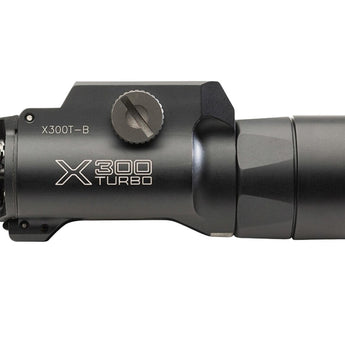 SureFire X300T-A or -B Turbo LED Weapon Light - 650 Lumens - Lever-Latch Rail Mount or Screw Rail Mount - Includes 2 x CR123A - in Black or Tan