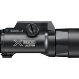 SureFire X300U-B LED Weapon Light with T-Slot Mounting Rail - Fits Picatinny Railed Handguns, Long Guns - 1,000 Lumens - Includes 2 x CR123As - Black or Tan