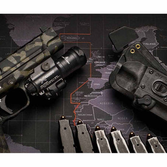 SureFire X400VH-B-IRC Weaponlight for the Masterfire System - 350 Lumens - Picatinny Rail Mount - White and IR LED - IR Laser - Uses 2 x CR123A