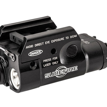 SureFire XC2-B LED Weapon Light - 300 Lumens - 635nM Red Laser - Includes 1 x NiMH AAA
