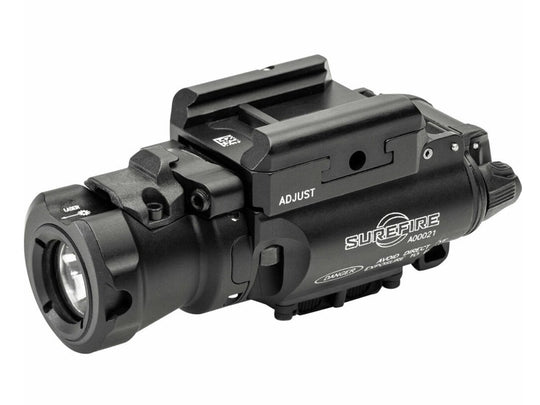 SureFire XH50G LED Weapon Light - 850 Lumens - 515nm Green Laser - Includes 2 x CR123A
