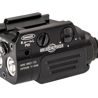 SureFire XR2-A Compact LED Weapon Light - 800 Lumens - Green or Red Laser - Includes Li-Poly Battery Pack