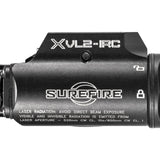SureFire XVL2-IRC White and IR LED Weapon Light - 400 Lumens - 300mW - 520nm Green Laser - Includes 1 x CR123A - Black or Tan