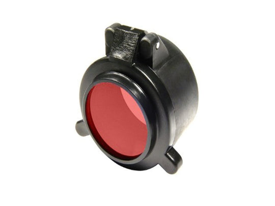 Surefire F26 Red Filter Fits: 6P, 6PD, 6P LED, 6PD LED, 9P, C2, C2 LED, C3, G2, G2 LED, G3, G3 LED, G2Z, G2Z LED, Z2, Z2 LED