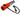 Survivor Firestarter with Orange Plastic Handle
