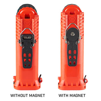 Streamlight Survivor Pivot LED Flashlight - 325 Lumens - Choose 3 x AA Alkaline or Li-ion Battery Pack - Optional AC/DC Charger - Orange or Yellow