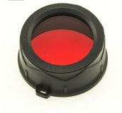 JETBeam MFD34 Red Filter - 1.34 Inches - Fits JETBeam IIIM 3M - RRT2 - PC25 - BC25 - RRT21 - TF20 Flashlights