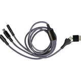 SZX 3-in-1 Universal Charging Cable - with Lightning, Micro-USB, and USB-C