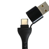 SZX 3-in-1 Universal Charging Cable - with Lightning, Micro-USB, and USB-C