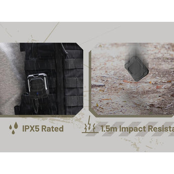 Nitecore EMR05 Tac USB-C Portable Electronic Insect Repeller - Powered by a USB-C Source