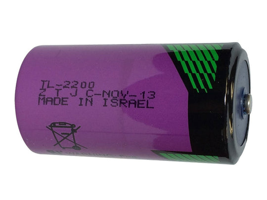 Tadiran TL2200 Xtra Series C Battery - Side Shot