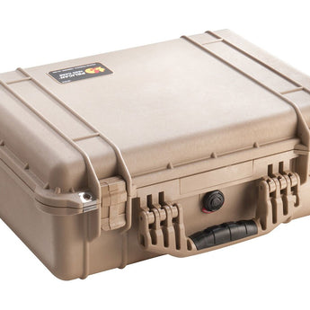 Pelican 1520 Medium Watertight Case With Foam - Black, Orange, Silver, Green, or Yellow