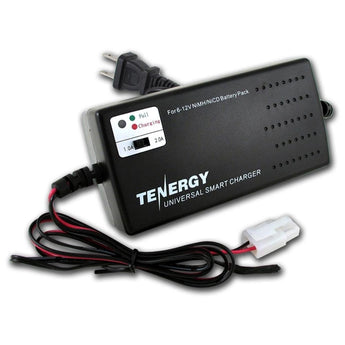 Tenergy Smart Universal Battery Pack Charger for NiMH or NiCd Airsoft Battery Packs 6V - 12V (01025)