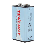 Tenergy 10001 9V 250mAh 8.4V Nickel Metal Hydride (NiMH) Battery with Snap Connector - Bulk