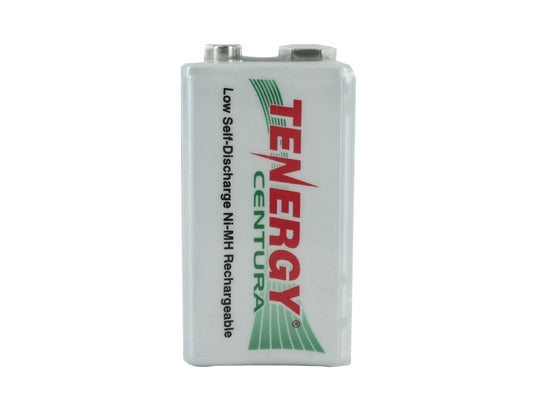 Tenergy Centura LSD 10003 9V 200mAh 8.4V Nickel Metal Hydride (NiMH) Battery with Snap Connector - Bulk