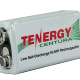 Tenergy Centura LSD 10003 9V 200mAh 8.4V Nickel Metal Hydride (NiMH) Battery with Snap Connector - Bulk