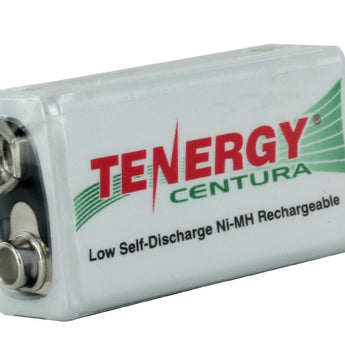 Tenergy Centura LSD 10003 9V 200mAh 8.4V Nickel Metal Hydride (NiMH) Battery with Snap Connector - Bulk