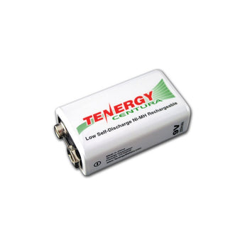 Tenergy Centura LSD 10003 9V 200mAh 8.4V Nickel Metal Hydride (NiMH) Battery with Snap Connector - Bulk