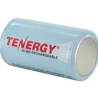 Tenergy 10100 D-cell (8PK) 10000mAh 1.2V Nickel Metal Hydride (NiMH) Button Top Batteries - Pack of 8