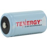 Tenergy 10100 D-cell (16PK) 10000mAh 1.2V Nickel Metal Hydride (NiMH) Button Top Batteries - Pack of 16