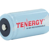 Tenergy 10200 C-cell (4PK) 5000mAh 1.2V Nickel Metal Hydride (NiMH) Button Top Batteries - 4-Pack