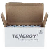 Tenergy 10200 C-cell (8PK) 5000mAh 1.2V Nickel Metal Hydride (NiMH) Button Top Batteries - 8-Pack