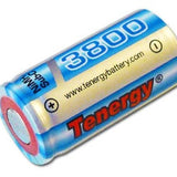 Tenergy 10503-1 - 1 Piece SubC 3800 mAh high capacity NiMH Rechargeable Battery (With Tabs)