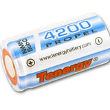 Tenergy 10505 Sub C 4200mAh 1.2V High-Drain 40A Nickel Metal Hydride (NiMH) Flat Top Battery with or without Tabs - Bulk