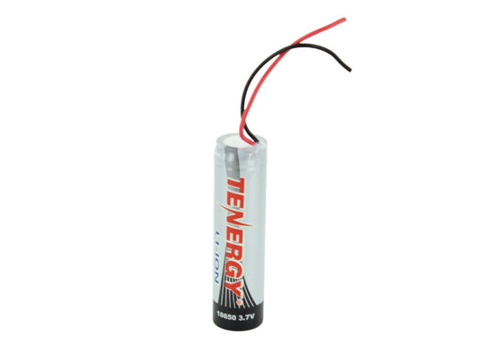 Tenergy 18650 2600mAh 3.7V Protected Lithium Ion (Li-ion) Bare Leads Battery - Bulk (30011)