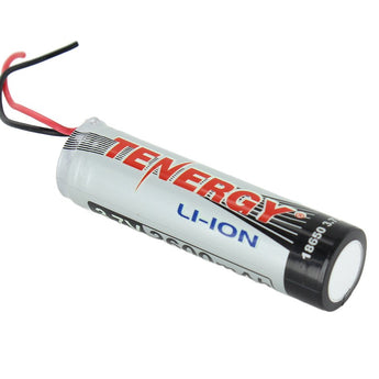 Tenergy 18650 2600mAh 3.7V Protected Lithium Ion (Li-ion) Bare Leads Battery - Bulk (30011)