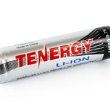 Tenergy 30016 18650 2600mAh 3.7V Protected Lithium Ion (Li-ion) Button Top Battery - Bulk