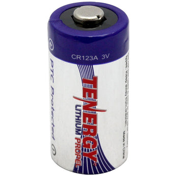 Tenergy Propel 30214 CR123A 1400mAh 3V High Energy 1.5A Lithium Primary (LiMnO2) Button Top Photo Battery - Bulk